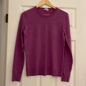 Gap Purple Extra-fine Merino Sweater Size Medium